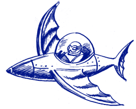 Plane illustration - Molly Moon's World